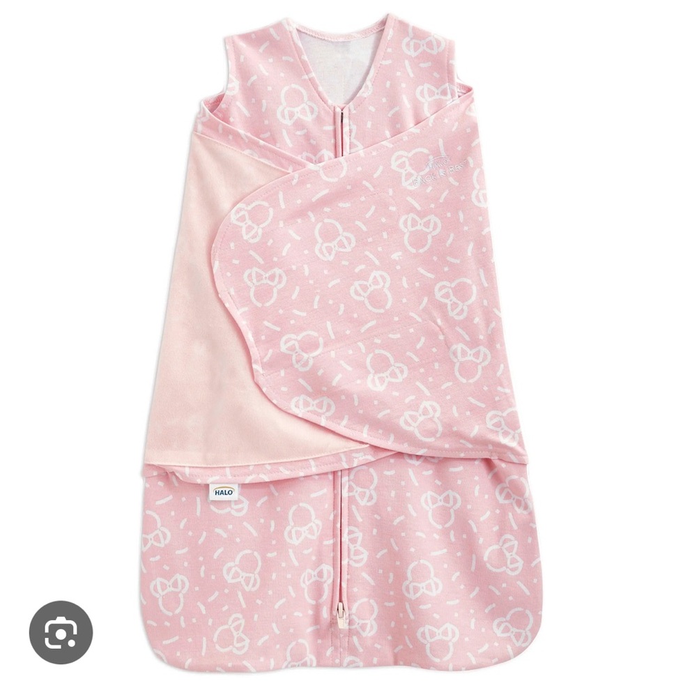Halo SleepSack Swaddle - Confetti Minnie 1.5 TOG - BRAND NEW